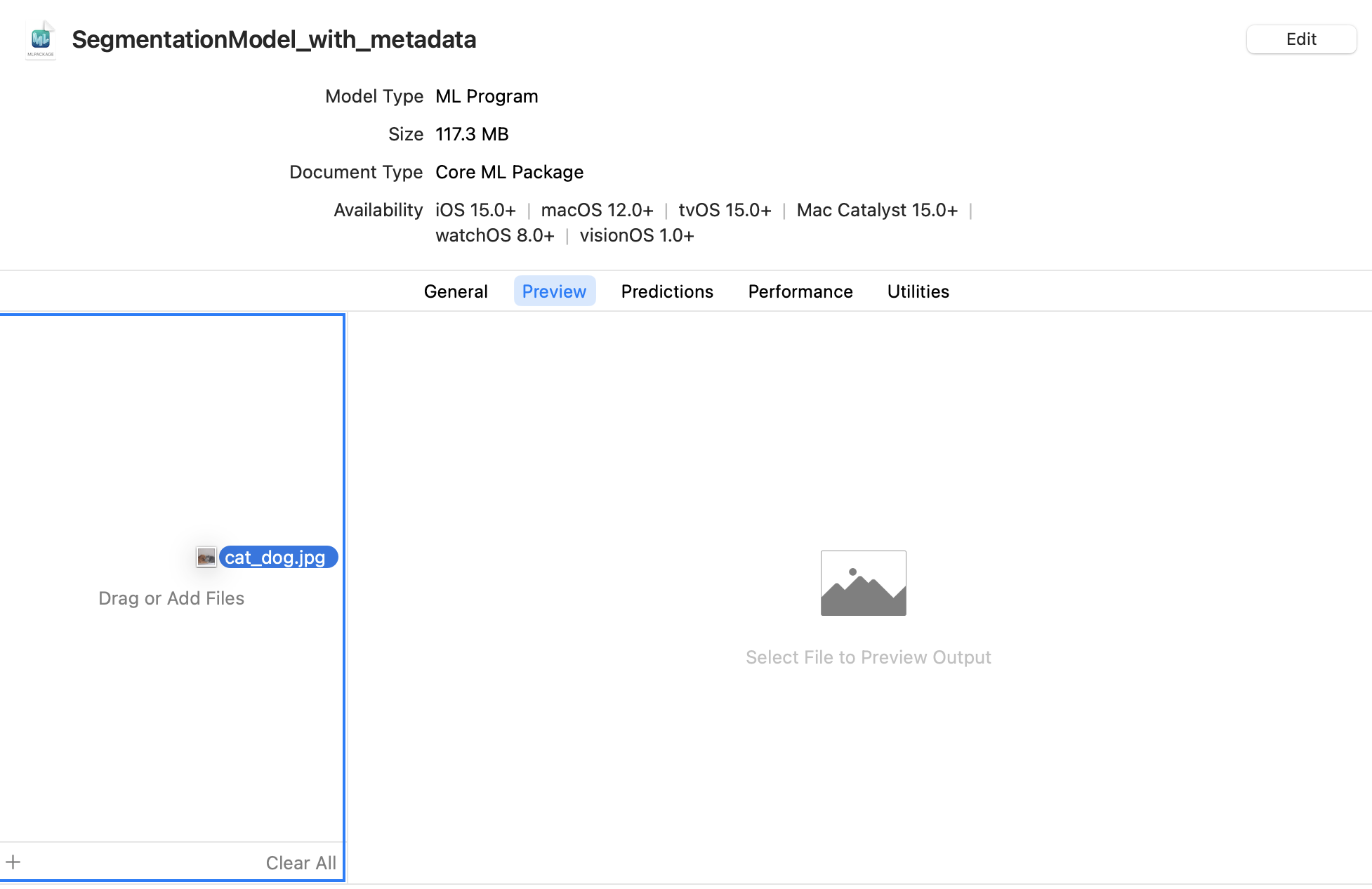 Preview pane